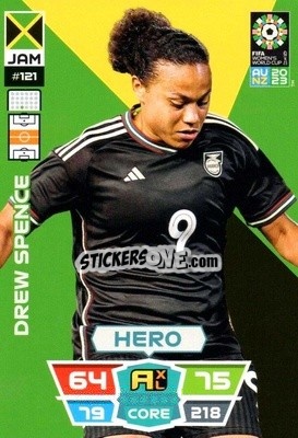 Figurina Drew Spence - FIFA Women's World Cup 2023. Adrenalyn XL
 - Panini