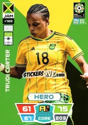 Sticker Trudi Carter - FIFA Women's World Cup 2023. Adrenalyn XL
 - Panini