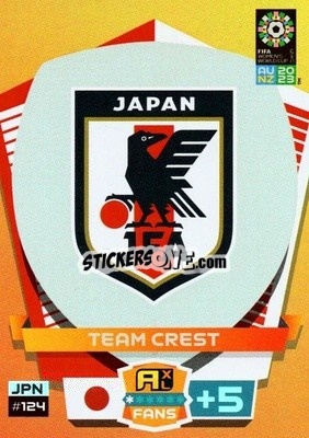 Sticker Emblem - FIFA Women's World Cup 2023. Adrenalyn XL
 n. 124 - Panini