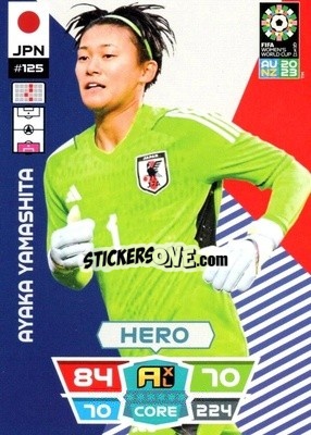 Sticker Ayaka Yamashita - FIFA Women's World Cup 2023. Adrenalyn XL
 n. 125 - Panini