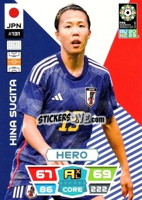 Cromo Hina Sugita - FIFA Women's World Cup 2023. Adrenalyn XL
 - Panini