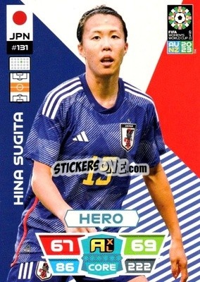 Sticker Hina Sugita - FIFA Women's World Cup 2023. Adrenalyn XL
 n. 131 - Panini