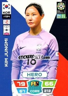 Sticker Kim Jung-mi - FIFA Women's World Cup 2023. Adrenalyn XL
 - Panini