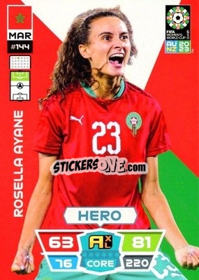 Sticker Rosella Ayane - FIFA Women's World Cup 2023. Adrenalyn XL
 n. 144 - Panini