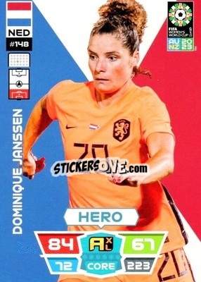 Figurina Dominique Janssen - FIFA Women's World Cup 2023. Adrenalyn XL
 - Panini