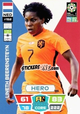 Sticker Lineth Beerensteyn - FIFA Women's World Cup 2023. Adrenalyn XL
 - Panini