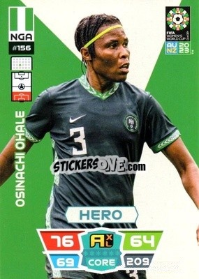 Sticker Osinachi Ohale - FIFA Women's World Cup 2023. Adrenalyn XL
 n. 156 - Panini