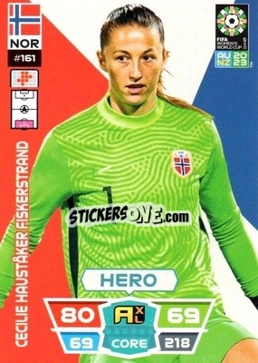 Cromo Cecilie Hauståker Fiskerstrand - FIFA Women's World Cup 2023. Adrenalyn XL
 - Panini