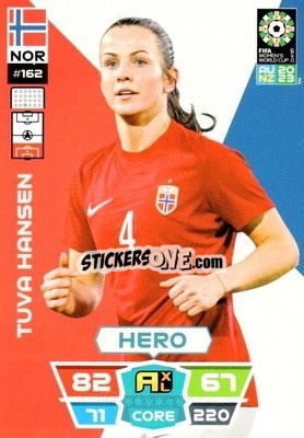 Figurina Tuva Hansen - FIFA Women's World Cup 2023. Adrenalyn XL
 - Panini