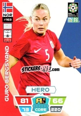 Sticker Guro Bergsvand - FIFA Women's World Cup 2023. Adrenalyn XL
 - Panini