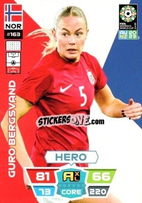 Cromo Guro Bergsvand - FIFA Women's World Cup 2023. Adrenalyn XL
 - Panini