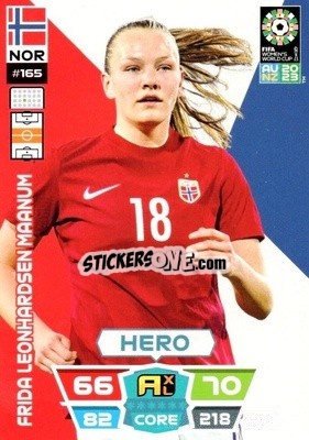 Figurina Fris Leonhardsen Maanum - FIFA Women's World Cup 2023. Adrenalyn XL
 - Panini