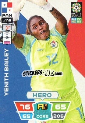 Sticker Yenith Bailey - FIFA Women's World Cup 2023. Adrenalyn XL
 n. 176 - Panini