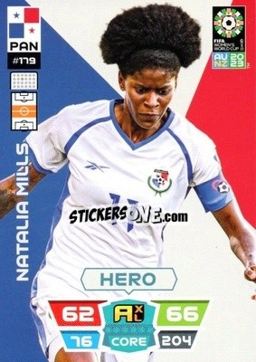 Sticker Natalia Mills - FIFA Women's World Cup 2023. Adrenalyn XL
 n. 179 - Panini