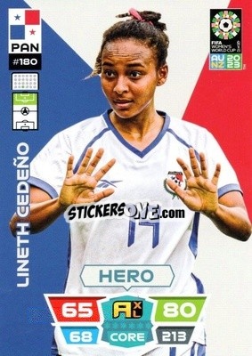 Sticker Lineth Cedeño - FIFA Women's World Cup 2023. Adrenalyn XL
 n. 180 - Panini