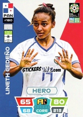 Cromo Lineth Cedeño - FIFA Women's World Cup 2023. Adrenalyn XL
 - Panini