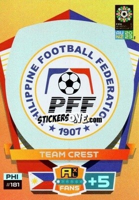 Sticker Emblem - FIFA Women's World Cup 2023. Adrenalyn XL
 - Panini