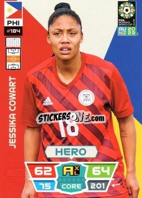 Figurina Jessika Cowart - FIFA Women's World Cup 2023. Adrenalyn XL
 - Panini