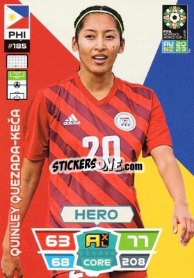 Cromo Quinley Quezada-Keca - FIFA Women's World Cup 2023. Adrenalyn XL
 - Panini