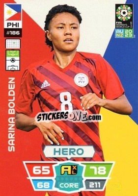 Sticker Sarina Bolden - FIFA Women's World Cup 2023. Adrenalyn XL
 - Panini