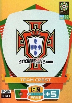Sticker Emblem - FIFA Women's World Cup 2023. Adrenalyn XL
 n. 187 - Panini