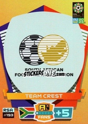 Sticker Emblem - FIFA Women's World Cup 2023. Adrenalyn XL
 - Panini