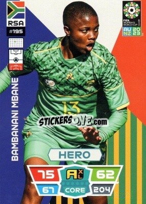 Sticker Bambanani Mbane - FIFA Women's World Cup 2023. Adrenalyn XL
 - Panini