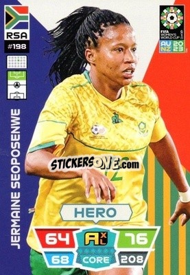 Sticker Jermaine Seoposenwe - FIFA Women's World Cup 2023. Adrenalyn XL
 - Panini