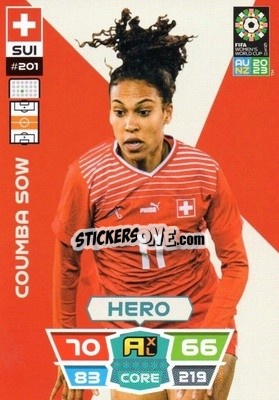 Sticker Coumba Sow - FIFA Women's World Cup 2023. Adrenalyn XL
 - Panini