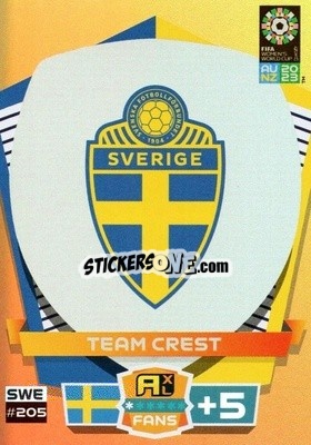 Sticker Emblem - FIFA Women's World Cup 2023. Adrenalyn XL
 - Panini