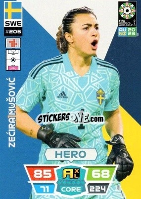 Sticker Zecira Musovic - FIFA Women's World Cup 2023. Adrenalyn XL
 - Panini