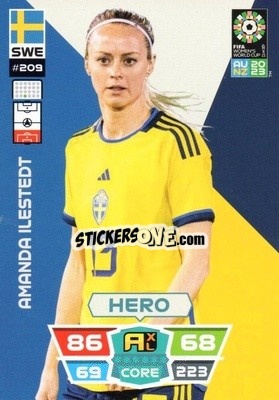 Sticker Amanda Ilestedt - FIFA Women's World Cup 2023. Adrenalyn XL
 - Panini
