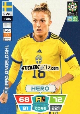 Figurina Filippa Angeldahl - FIFA Women's World Cup 2023. Adrenalyn XL
 - Panini