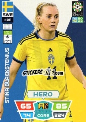 Figurina Stina Blackstenius - FIFA Women's World Cup 2023. Adrenalyn XL
 - Panini