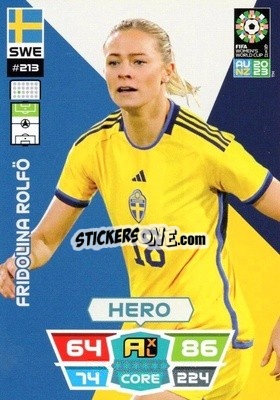 Sticker Fridolina Eolfö - FIFA Women's World Cup 2023. Adrenalyn XL
 n. 213 - Panini