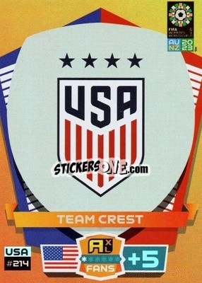 Sticker Emblem - FIFA Women's World Cup 2023. Adrenalyn XL
 n. 214 - Panini