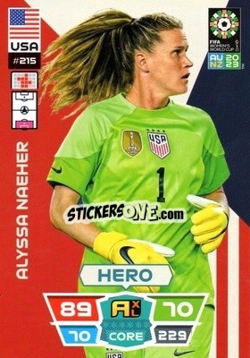 Sticker Alyssa Naeher - FIFA Women's World Cup 2023. Adrenalyn XL
 - Panini