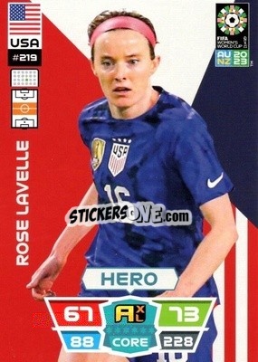 Sticker Rose Lavelle - FIFA Women's World Cup 2023. Adrenalyn XL
 - Panini