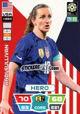 Sticker Andi Sullivan - FIFA Women's World Cup 2023. Adrenalyn XL
 - Panini
