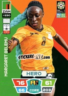 Figurina Margare Belemu - FIFA Women's World Cup 2023. Adrenalyn XL
 - Panini