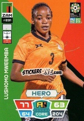 Figurina Lushomo Mweemba - FIFA Women's World Cup 2023. Adrenalyn XL
 - Panini