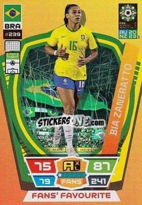 Figurina Bia Zaneratto - FIFA Women's World Cup 2023. Adrenalyn XL
 - Panini