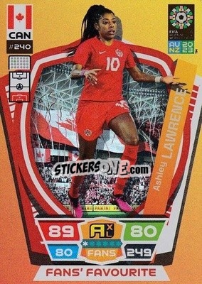 Sticker Ashely Lawrence - FIFA Women's World Cup 2023. Adrenalyn XL
 - Panini