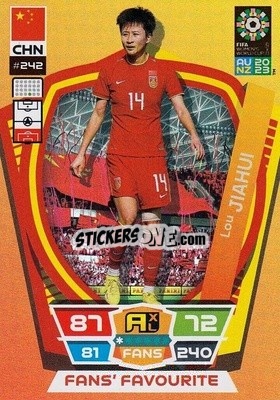 Sticker Lou Jiahui - FIFA Women's World Cup 2023. Adrenalyn XL
 - Panini