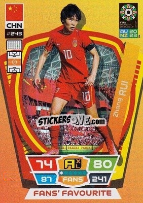 Cromo Zhang Rui - FIFA Women's World Cup 2023. Adrenalyn XL
 - Panini