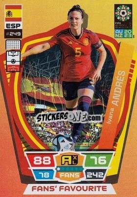 Figurina Ivan Andrés - FIFA Women's World Cup 2023. Adrenalyn XL
 - Panini