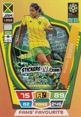 Figurina Khadija Shaw - FIFA Women's World Cup 2023. Adrenalyn XL
 - Panini