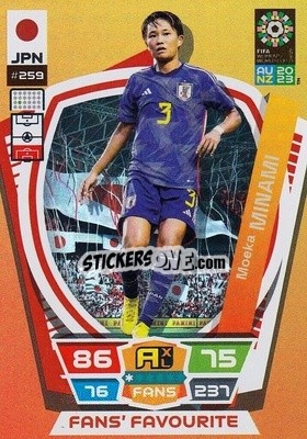 Figurina Moeka Minami - FIFA Women's World Cup 2023. Adrenalyn XL
 - Panini