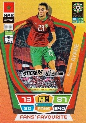 Sticker Rosella Ayane - FIFA Women's World Cup 2023. Adrenalyn XL
 n. 262 - Panini