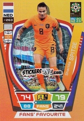 Cromo Sherida Spise - FIFA Women's World Cup 2023. Adrenalyn XL
 - Panini